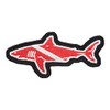 Great White Shark Diver Down Patch, Scuba Diving Flag Patches