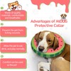 MIDOG Soft Inflatable Dog Cone, Donut E-Collar Alternative for After