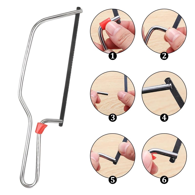 Junior Hacksaw Handheld for Metal Cutting Professional Metal Saw Mini