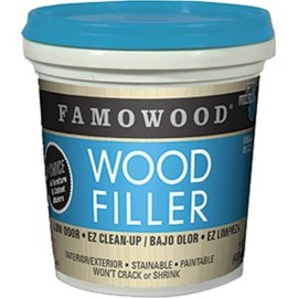 FixtureDisplays Famowood 40022106 24oz Birch Solvent Free Wood Filler