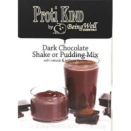 Proti Kind High Protein Diet Shake & Pudding - Low Calorie - Low Sugar - Low Carbs (7 servings) (Dark Chocolate)
