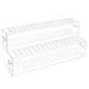 96-Slots Pen Display Stand,2-Tier Acrylic Pen Holder for Craft Shows,12mm