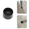 4 Pack Multipurpose Rubber Furniture Feet, Plastic Chair Floor Protector,