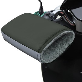 Universal Motorcycle Handlebar Gloves Windproof Warm Cycling Mittens Thermal Snowmobile Hand Muffs ATV/Scooter/E-Bike Hand Warmer Mitts for Cold Weather