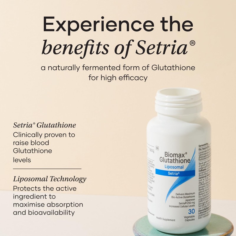 Glutathione Liposomal – Advanced Antioxidant Supplement with Setria for Cellular