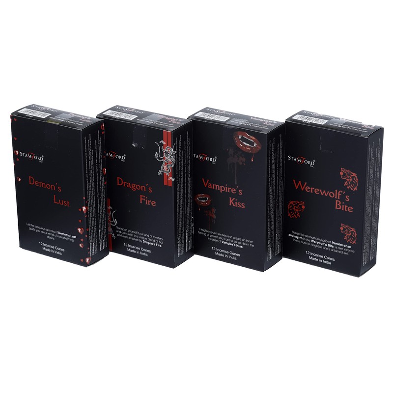 37352 Stamford Premium Hex Incense Cones - Gift Set 12