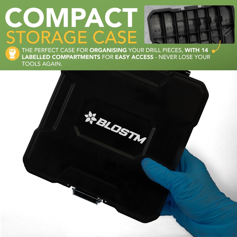 BLOSTM HSS Drill Bit Set - 99 Piece Drill Bit