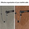 Starlink cable routing kit,starlink ethernet adapter,4pcs star link wall bushing