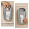 KICHLY Plastic Bags Holder, Durable Grocery Plastics Dispenser, Storage Organizer