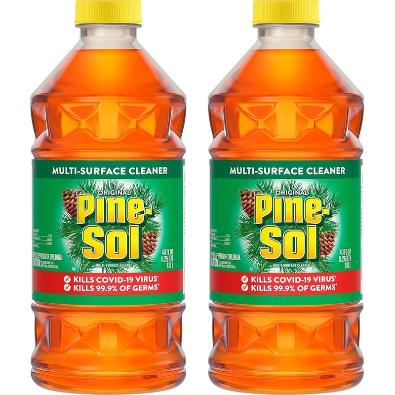 Pine-Sol All Purpose Cleaner, Original Pine, 40 Ounce Bottles (Pack