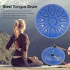 Steel Tongue Drum, Tone D Major Tongue Drum for Beginners