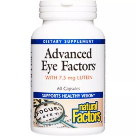 Natural Factors Advanced Eye Factors, 60 Capsules