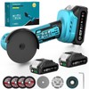 SEESII Mini Angle Grinder 21V, 3 Inch Brushless Angle Grinder