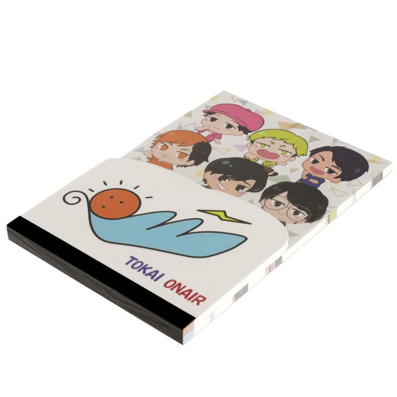 Sunstar Stationery UUUM Die Cut Memo A6 Tokai On Air