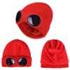 Belsen Unisex Goggle Knitted Beanie Hat Windproof Warm Winter Skull