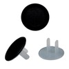 Baby Safety Outlet Plug Electrical Socket Covers, Pure Black
