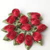 Micomon Mini Ribbon Bows for Crafts Mini Roses Ribbon Flowers