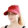 Sun Hat Women Sun Beach Visor Cap UV Protection with