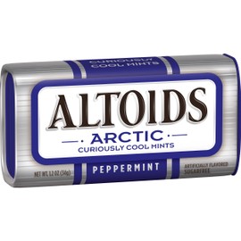 ALTOIDS Arctic Peppermint Breath Mints, 1.2-Ounce Tin