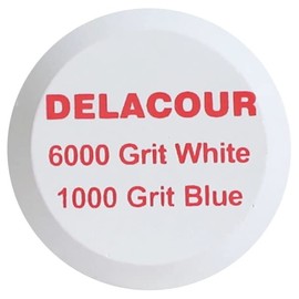 Delacour Axe/Hatchet Sharpening Puck Whetstone Knife Sharpening Stone, Dual Grit Multi-Purpose Sharpener Stone