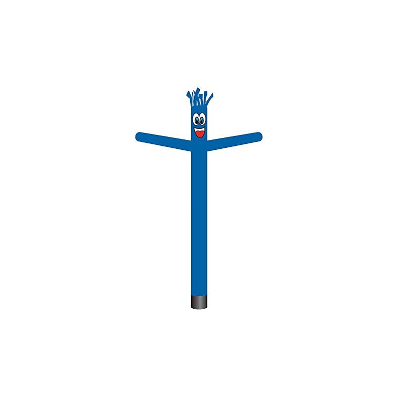 Inflatable Tube Man Guy 18ft - Solid Medium Blue Color