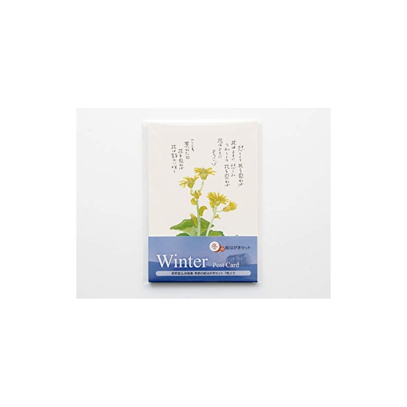 Gloria Arts Tomihiro Hoshino Postcard Winter Postcard Poetry Art Book