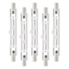 Jaenmsa R7S Bulbs, 5 Pack Halogen Bulbs R7S T3 78mm