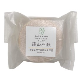 Sasayama Soap with Homemade Honey [Rice Bran Honey Soap, 3.0 oz (85 g), Natural Honey/Moisturizing Ingredients Formulated] Soap Face, Whole Body, Solid Soap (Made in Japan) a10