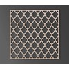 Lattice Panel with a Roof Shingle Design MDF Home &
