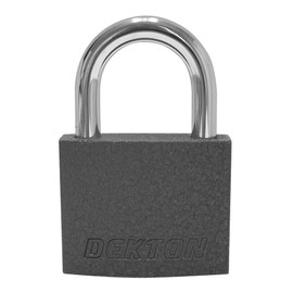DEKTON DT70112 60MM Iron Padlock, Black