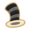 Floppy Top Cat in the Hat 5.5 Inch Cookie Cutter