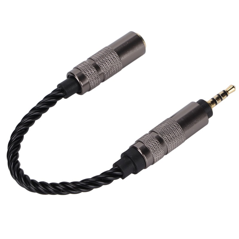 2.5mm Male to 3.5mm Female Stereo Audio Jack Adapter Headset