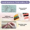 GOTDYBST Embroidery Kit, Cross Stitch Kits for Adults Beginners, for