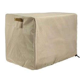 Joramoy Outdoor Generator Covers Waterproof UV Protection Heavy Duty 600D Oxford Cover Universal for Wen 56310ic & Wen 3800 & Predator 3500 (24x 18x 20 inch) Khaki