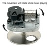 Pursuestar Over The Rainbow Rotating Wind Up Music Box, 18