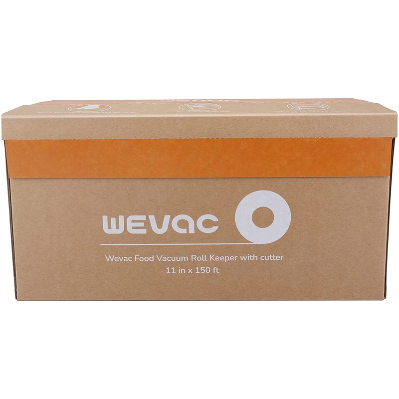 Wevac Vacuum Sealer Bags for Food, 11"x150' Roll, Fits Food