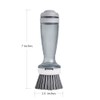 CQT Dish Brush with Soap Dispenser for Dishes, Kitchen Sink,