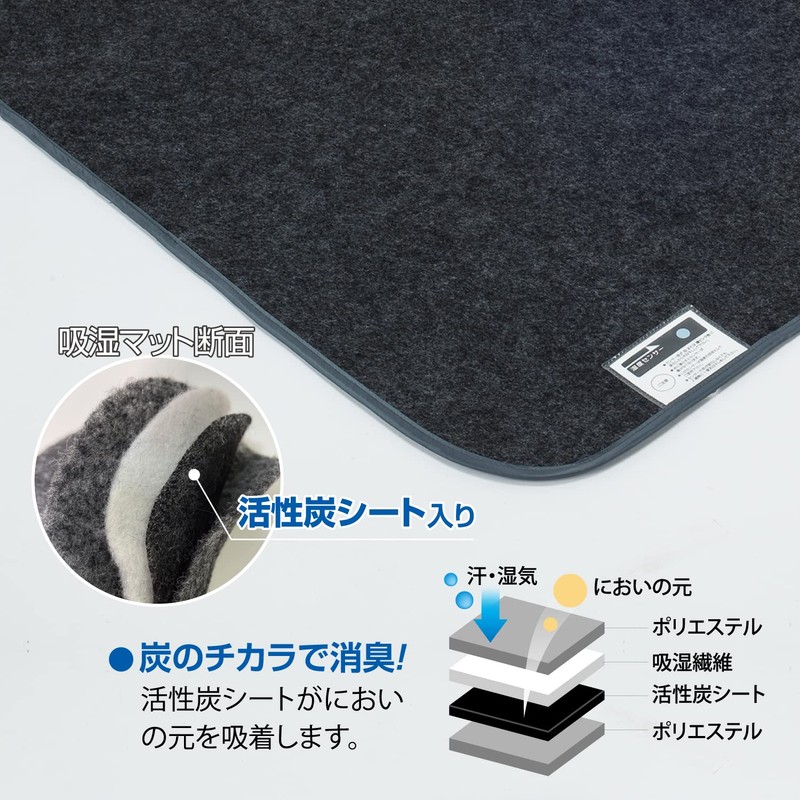 Astro 615-01 Dehumidifying Sheet, Gray, Black, Single Size, Strong Moisture