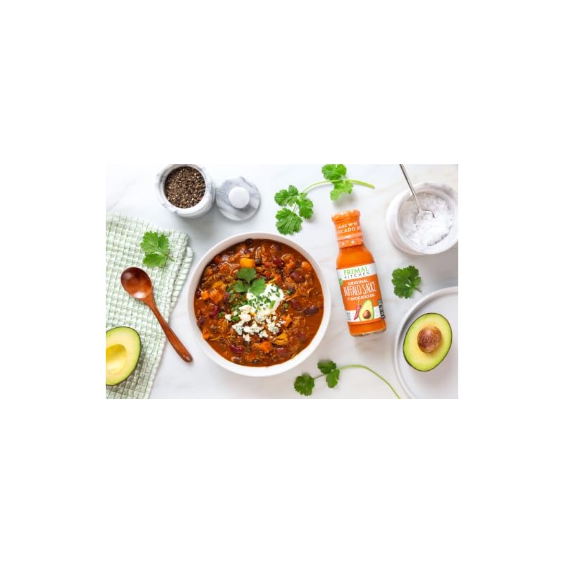 Primal Kitchen Salsa Buffalo Sin Lácteos Variedad Paquete De 2,