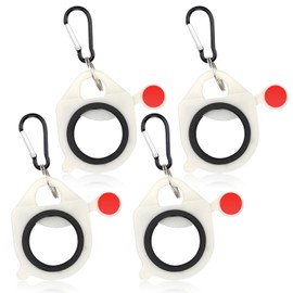 4pcs Zip Tie Organizer, Cable Tie Holder for 4/8/12/18 Inch Heavy Duty Cable Ties & Metal Ties Cable Tie Keeper Fasteners for Household and Outdoor Wire Ties Management (Tie Not Included)