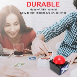 Got Talent Club Game Answer Buzzer with Lights and Sound - Alarm Buttons for Quiz, Classroom, Party