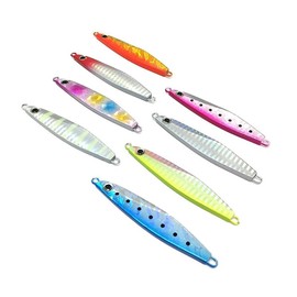 Orurdo Fishing Gear, Metal Jig C, 8 Colors, 3.3 inches (8.3 cm), 2.8 oz (80 g), Suitable for All Seasons qb100059a04n0 For Seabass, Flours, Sagochi, Sagoshi, and More