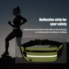 Running Belt Waist Pack with Water Bottle Holder, Adjustable Strap,