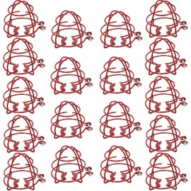 (18 Pack) 1/2" Fire Sprinkler Head Cage Guard Protector Fire Extinguishing System Sprinkler Bracket Red