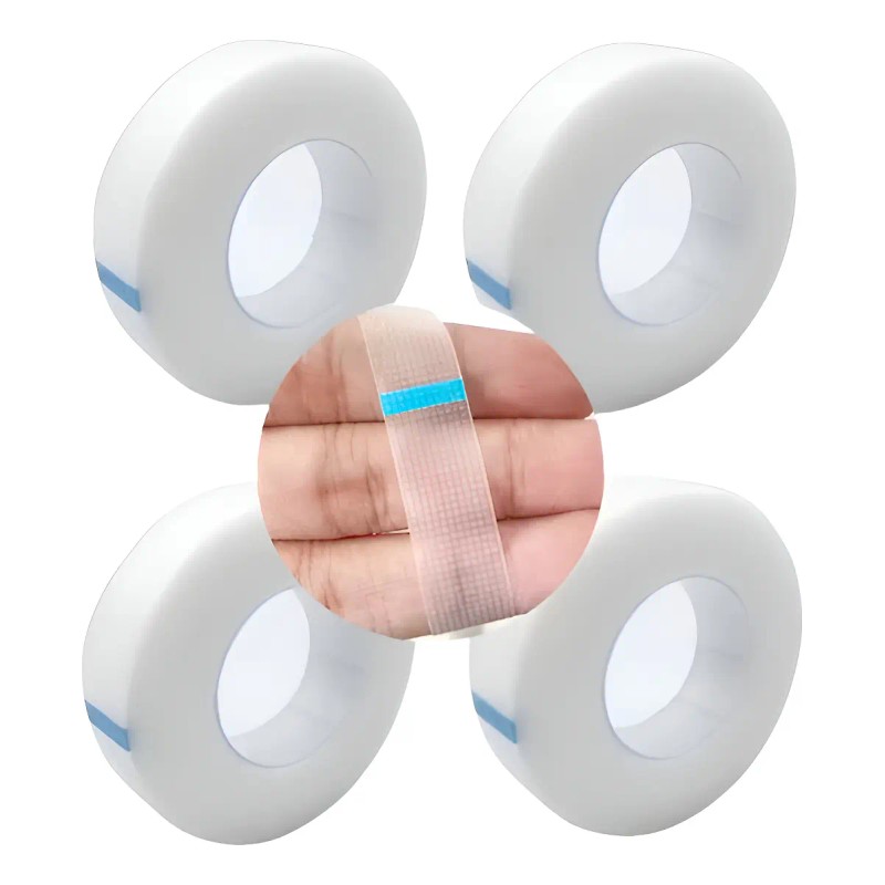 6 Cintas Transpore Transparente Médica Extensión De Pestañas