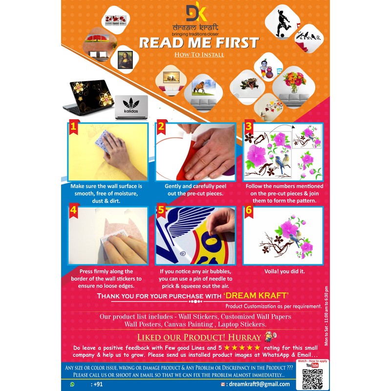 DreamKraft Vinyl Moon with 69 Stars Radium Wall Stickers (Multicolour)