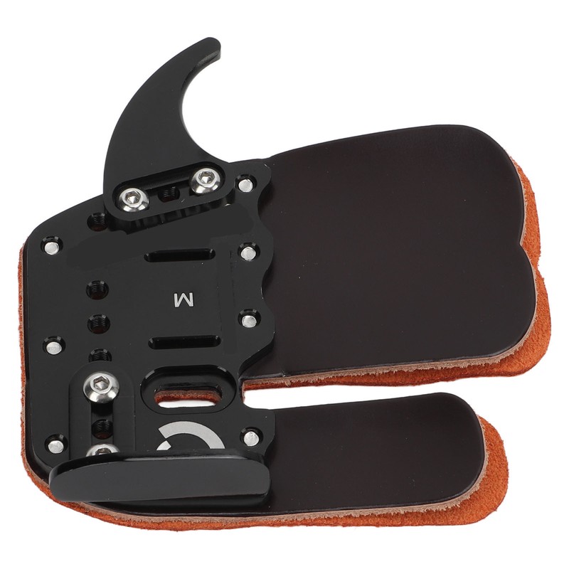 Archery Finger Guard Adjustable Finger Guard Black Protective Gear for