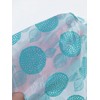 Japax KGR02 Plastic Bags with Hands, Scandinavian Pattern, White Translucent,