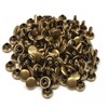 100 Pcs Leather Rivets, 10mm x 10mm Double Cap Rivets