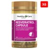 Healthy Care Resveratrol 180 Capsules x 6 / 헬씨케어 레스베라트롤 180캡슐 X6개